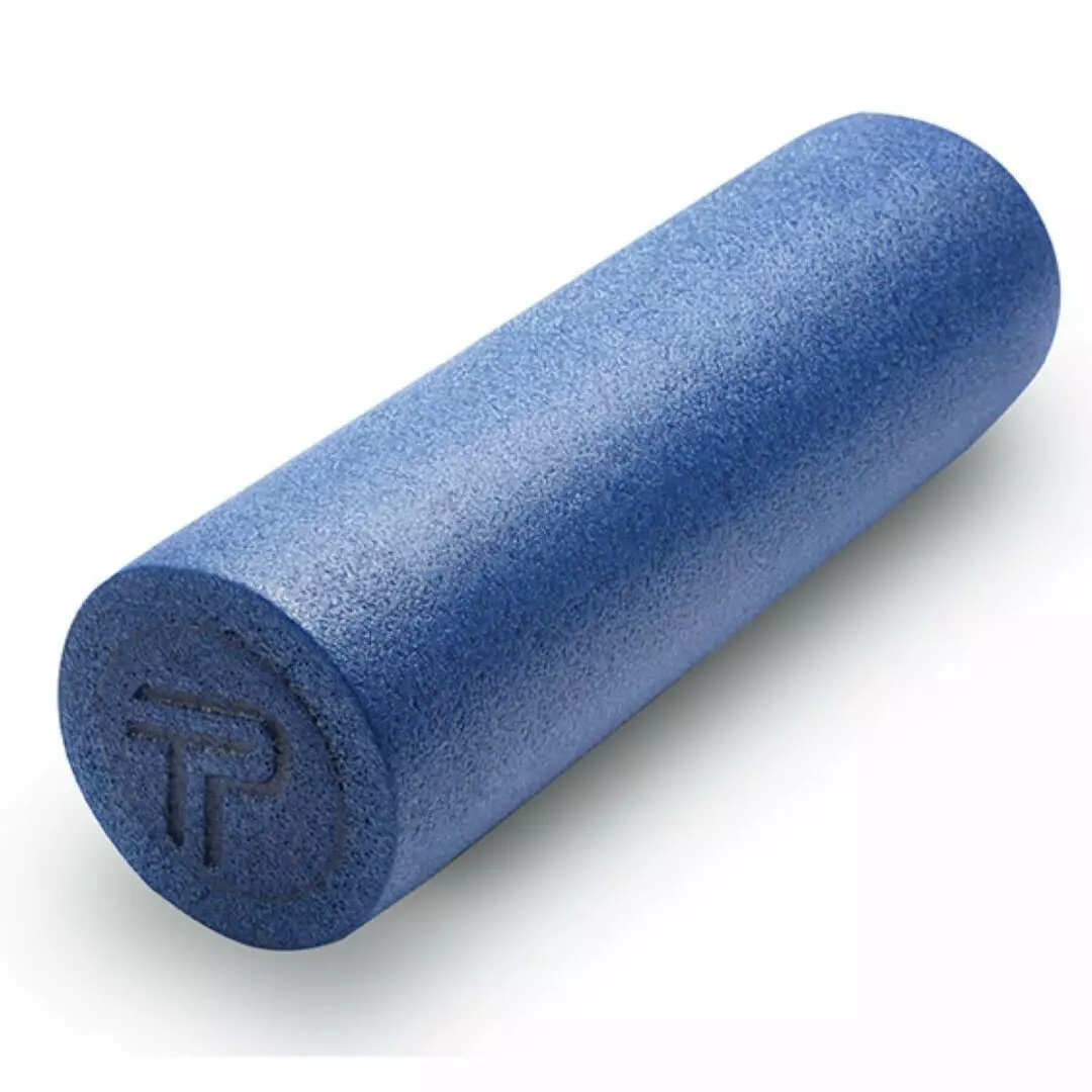 Athletic Works 18 in. x 5.5 in. Hollow Core Foam Roller, Deep Tissue  Massage Roller, Black