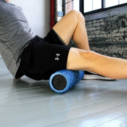 Contoured Foam Roller in use